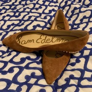 Sam Edelman Suede Studded Flats